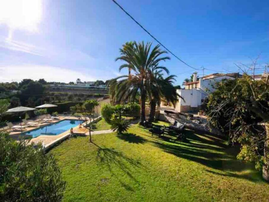 Lovely Appartment 'Solana' With Big Garden, Nice Pool テウラーダ エクステリア 写真
